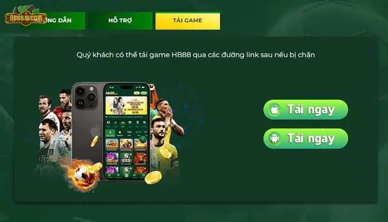 Tải app hb88 hệ điều hành Android với các bước đơn giản